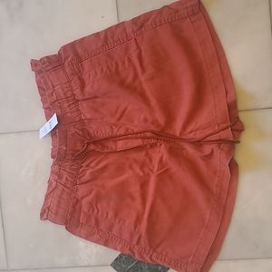 Pull-on Loft Shorts--Rusty Red, Sz S, NWT